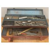 Estate Tool Box With Tools