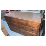 Vintage Maple Dresser Base