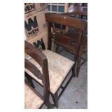 Set (4) Mahogany Dining Chair