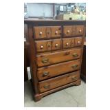 Pre-Owned Solid Pine Highboy Chest