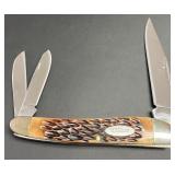 Wildcat Genuine Bone Handle Whittler Knife