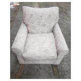 Ashley script chair (AS IS) NEEDS BOARD ON BACK