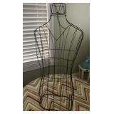 Large Metal Dress Form Decor