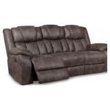 Corinthian Tundra Ash DBL REC Sofa