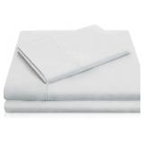 Queen Woven Brushed Microfiber Sheet Set - Ash