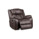 Corinthina Tundra Ash Large Rocking Recliner