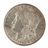 1890 Philadelphia AU Morgan Silver Dollar