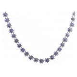 Natural 11.50 ct Tanzanite Evening Necklace
