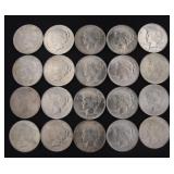 Mixed Date Roll Peace Silver Dollar *High Grade