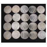 Mixed Date Roll Peace Silver Dollar *High Grade