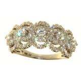 Elegant 2.00 ct White Topaz Designer Ring