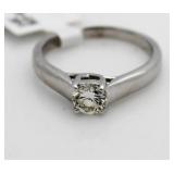 14kt Gold Brilliant 1/2 ct Diamond Solitaire Ring
