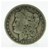 1887-O Morgan Silver Dollar