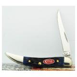 Case XX Blue Bone Tiny Toothpick Knife
