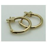 14kt Gold Hoop Earrings