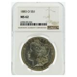 1883-O MS63 Morgan Silver Dollar