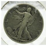 1936 Walking Liberty Silver Half Dollar