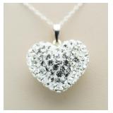 Swarovski Heart Pendant