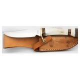 Marbles Brand Sim Stag Large Dagger Knife