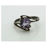 Vintage Amethyst Estate Ring