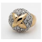 XL Sterling Silver Designer Ring