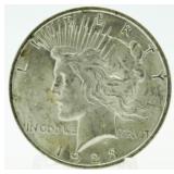 1923 BU Peace Silver Dollar