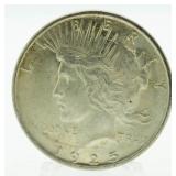 1925 BU Peace Silver Dollar