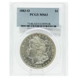1883-O MS63 Morgan Silver Dollar