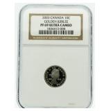 2003 PF69 Canadian Jubilee Ultra Cameo