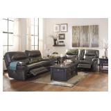 Ashley u730 Power Reclining Sofa And Loveseat
