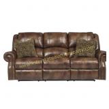 Ashley u780 Power Reclining Sofa. TOP GRAIN