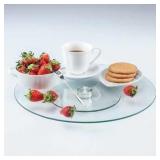 Tempered Glass Lazy Susan