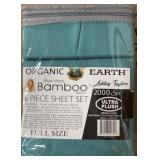 Full Size Aloe Vera Bamboo 6 Pc Sheets (Color