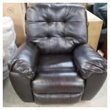 Ashley 201 Chocolate Tufted Recliner