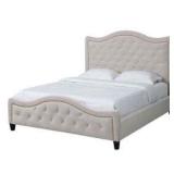 Queen Elements Heirloom Natural Tufted Bed