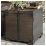 Ashley T846 Burladen Trunk Style End Table