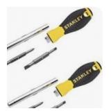 (2) Stanley 6-1 Screwdriver