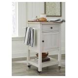 Ashley A4000333 Boderidge Kitchen Island Cart