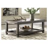 Ashley T446-1 Dannell Ridge Rustic Cocktail Table