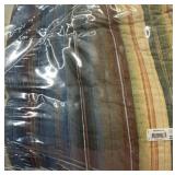 (Twin) Striped Quilt (Priced 160.00)