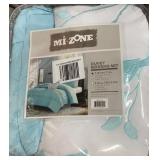 Twin MiZone Duvet Cover, Sham & Pillow