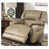 Ashley u989 LEATHER Swivel Rocking Recliner