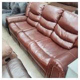 Newport DBL Reclining Nailed Sofa