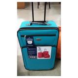 Protocol Blue Rolling Travel Case