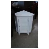 White Corner Cabinet