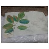 2pc Bacova Printed Bath Rug