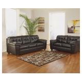 Ashley 201 Alliston Black Sofa & Loveseat