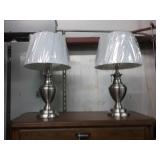 Ashley Nickel Plated Lamps