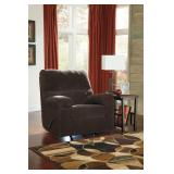 Ashley 945 Chocolate Super Plush Rocker Recliner