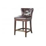 Ashley d500 Brown Nailhead Trimmed 24in Barstools